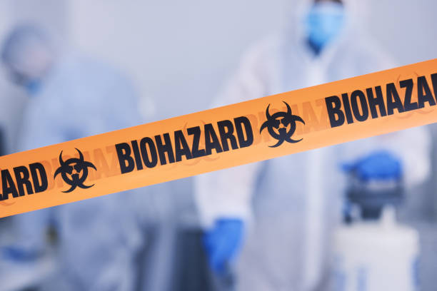Professional Biohazard technician working in Temple, GA